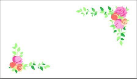 メッセージカードバラ