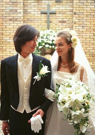 写真彫刻ブライダル写真